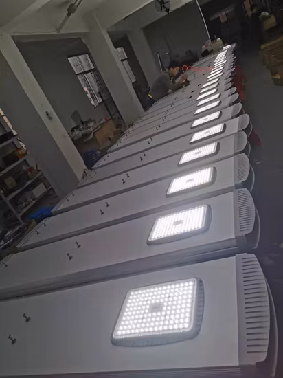 All-in-One-Gartenlampe aus Aluminiumguss für den Außenbereich, 150 W, kommerzielles Regierungsprojekt, LED-Solar-Straßenlaterne für die Einfahrt, Plaza Park Road