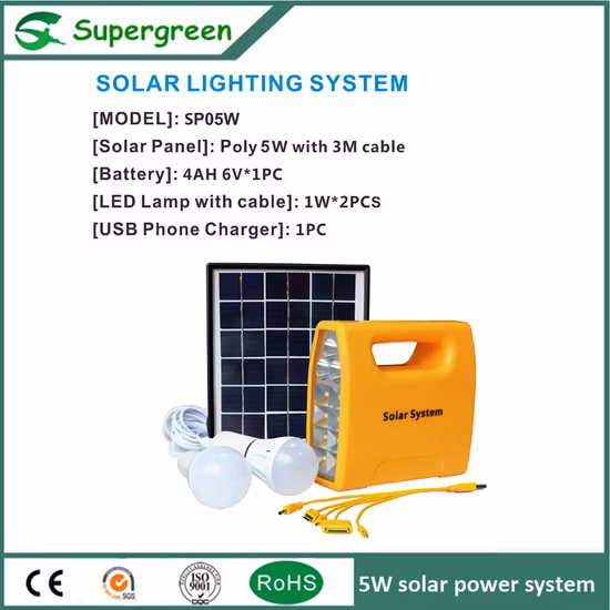 Passen Sie ein einzigartiges, systemspezifisches, netzunabhängiges Solarstromsystem an